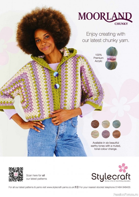 Вязаные проекты крючком в журнале «Simply Crochet №165 2025»