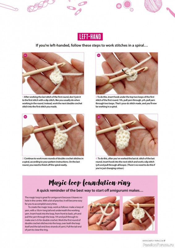 Вязаные проекты крючком в журнале &laquo;Simply Crochet №180 2026&raquo;