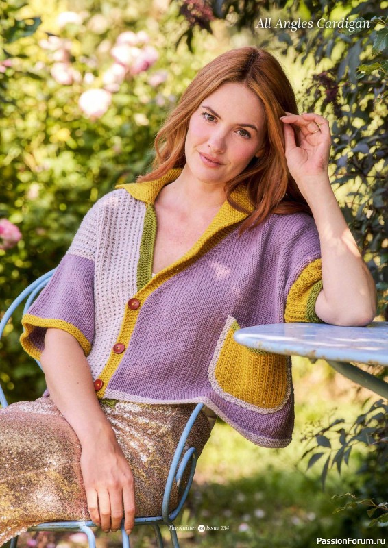 Вязаные проекты спицами в журнале &laquo;The Knitter №234 2026&raquo;