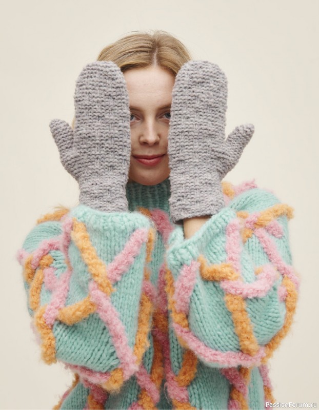Вязаные проекты в книге «52 Weeks of Chunky Knits». Продолжение