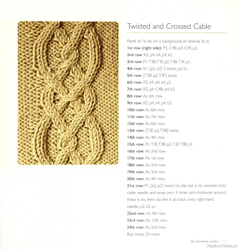 Вязаные проекты в книге «Cables & Aran Stitches-250 to Knit». Продолжение