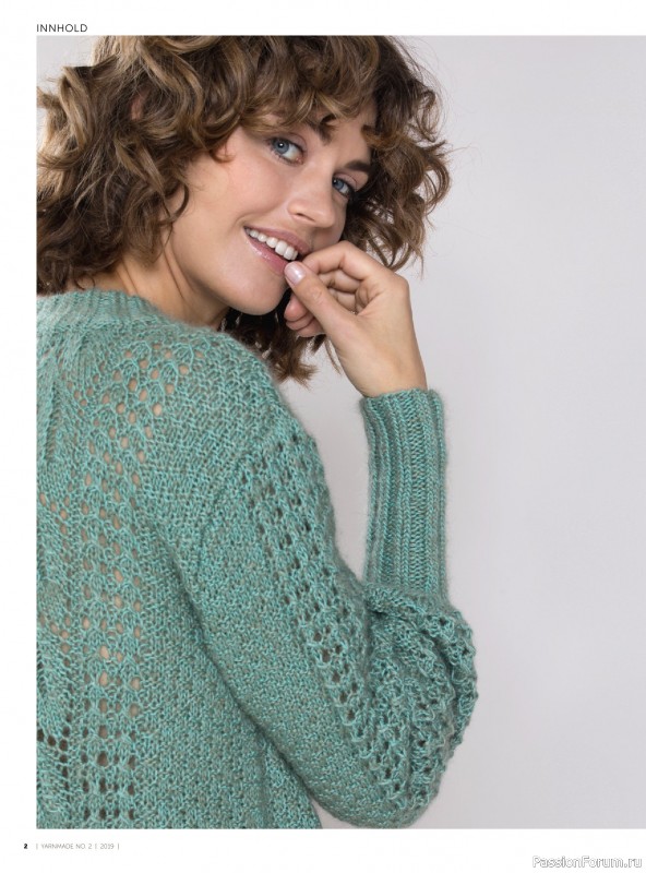 Вязаные проекты в журнале «Yarnmade №2 2019 Autumn & Winter Collection».