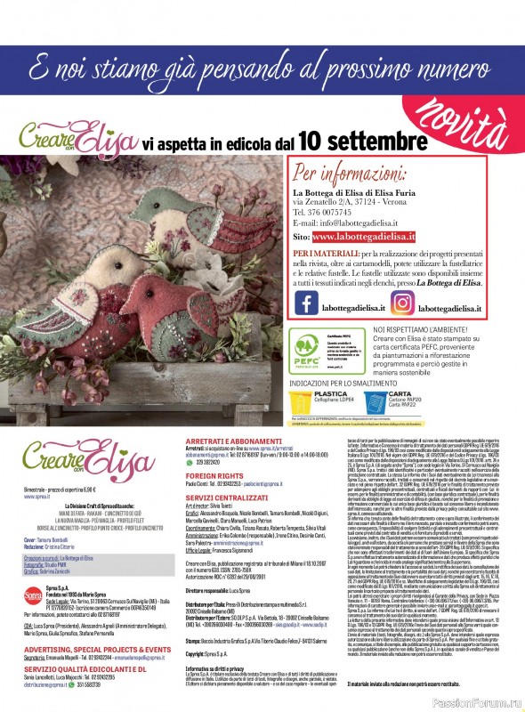 Коллекция проектов для рукодельниц в журнале &laquo;Creare Con Elisa №13 2026&raquo;