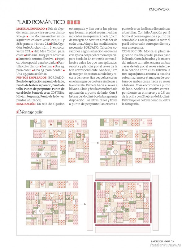 Коллекция проектов для рукодельниц в журнале «Labores del hogar №773 2024»