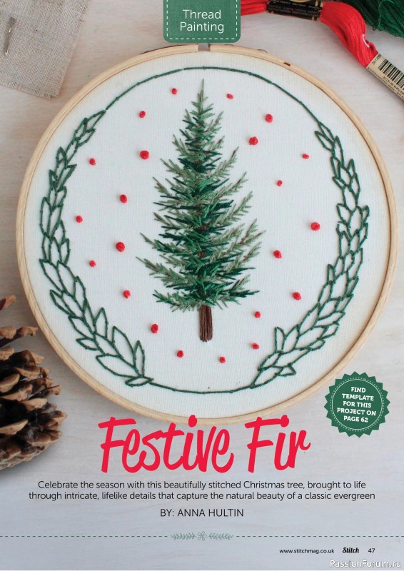 Коллекция проектов для рукодельниц в журнале «Stitch Magazine №158 2025»