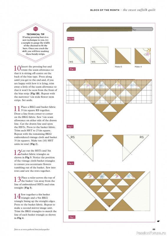Коллекция проектов для рукодельниц в журнале &laquo;Todays Quilter №136 2026&raquo;
