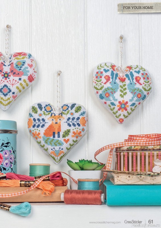 Коллекция вышивки в журнале «CrossStitcher №409 2024»