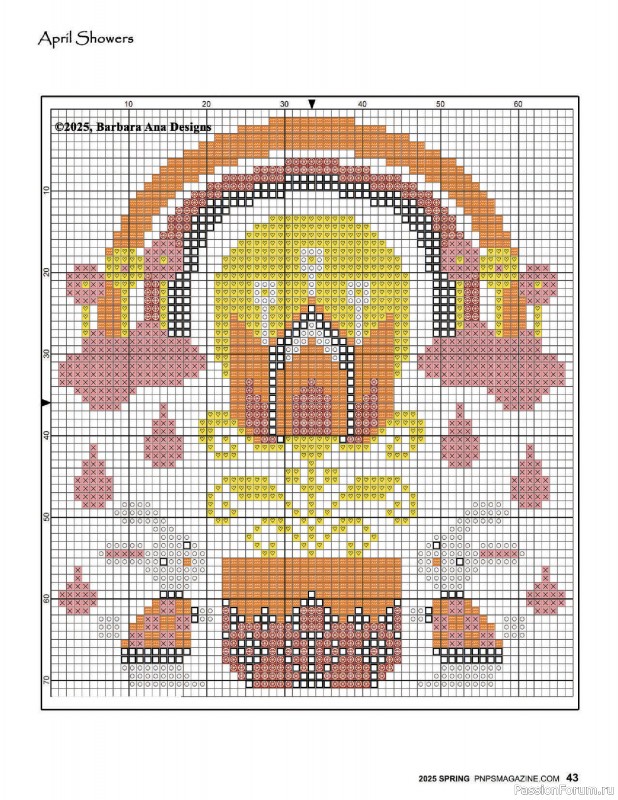 Коллекция вышивки в журнале «Punch Needle & Primitive Stitcher - Spring 2025»