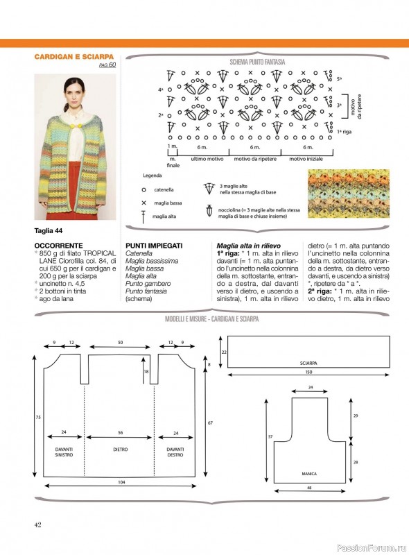 Вязаные модели в журнале «La Nuova Maglia №25 2022»