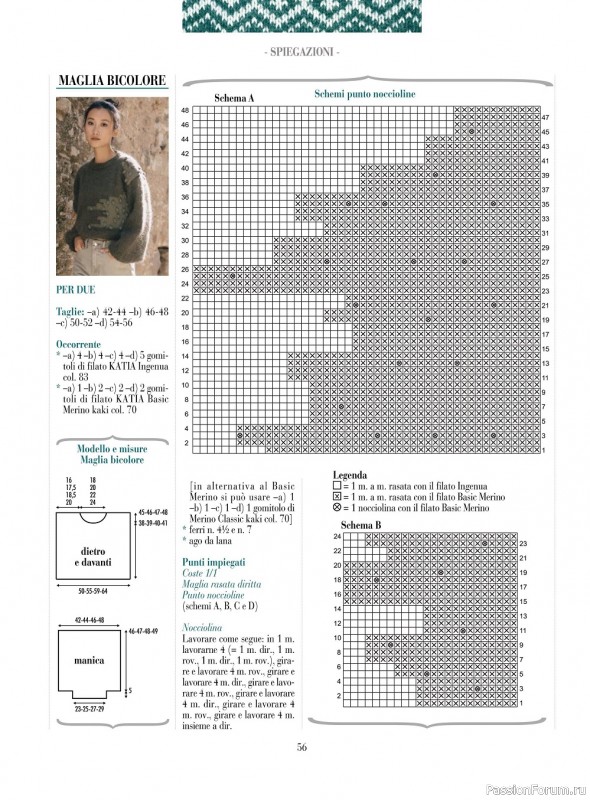 Вязаные модели в журнале «Piu Maglia №31 2022»