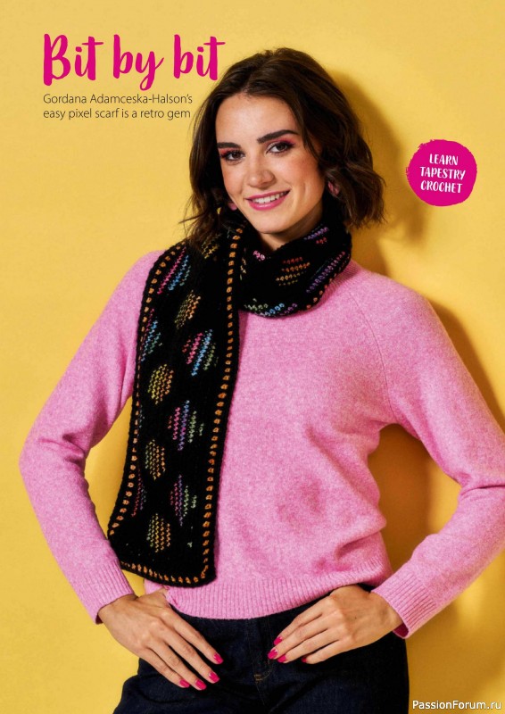 Вязаные проекты крючком в журнале «Simply Crochet №167 2025»
