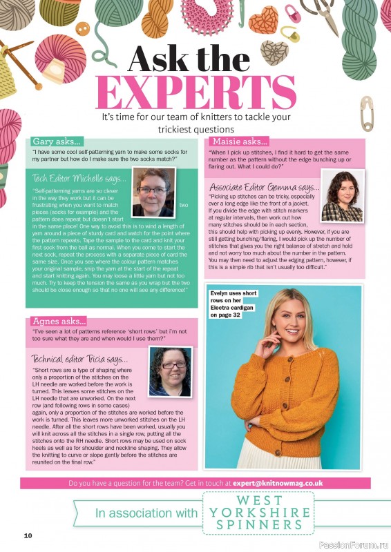 Вязаные проекты в журнале &laquo;Knit Now №190 2026&raquo;