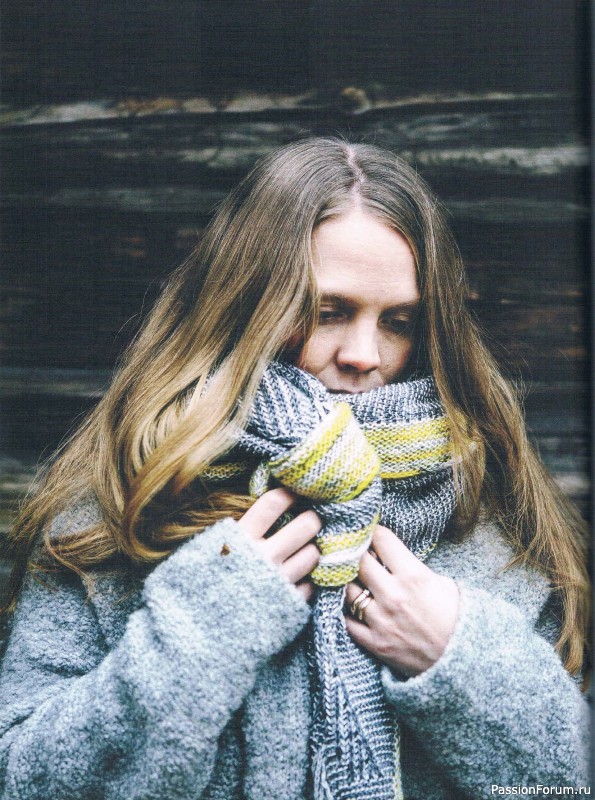 Вязаные проекты в журнале &laquo;Laine Magazine №1 2016 Autumn/Winter&raquo;.