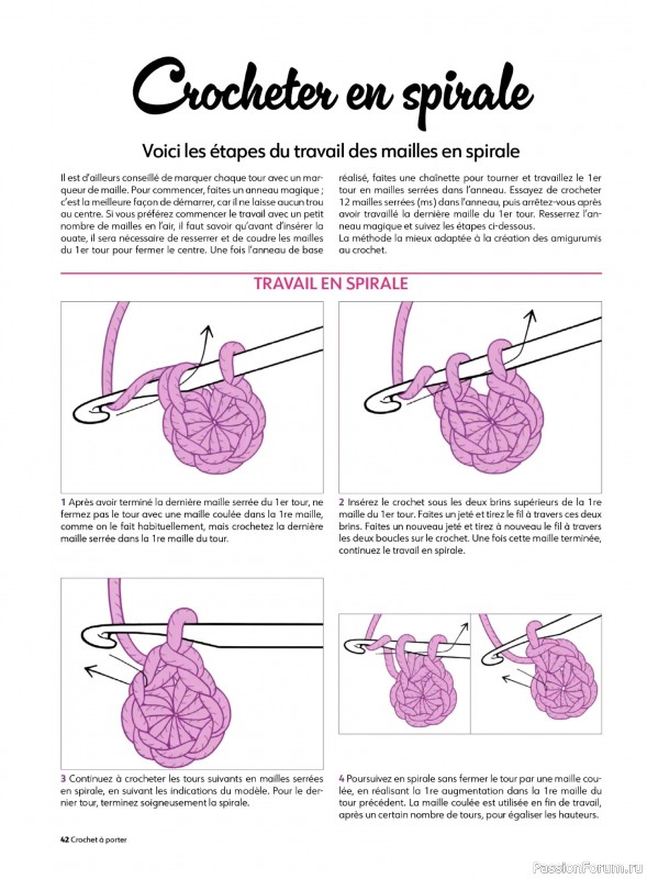 Вязаные проекты крючком в журнале «Crochet a porter - Fevrier/Avril 2026»
