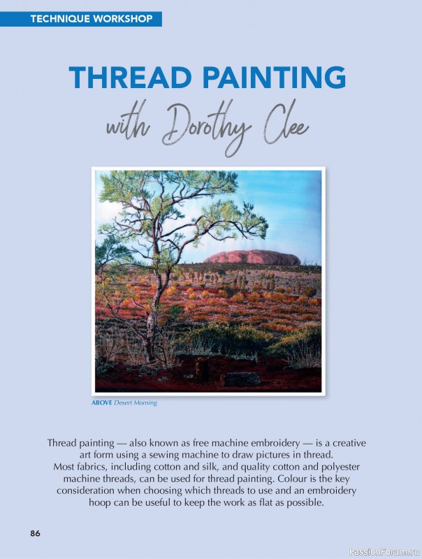 Коллекция проектов для рукодельниц в журнале «Great Australian Quilts №16 2025»