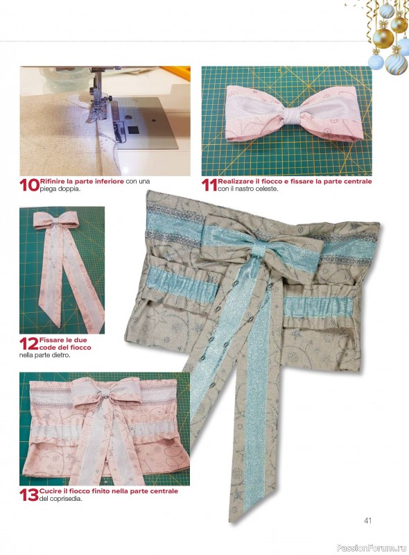 Коллекция проектов для рукодельниц в журнале «I Love Cucito Speciale №6 2025-2026 Natale»