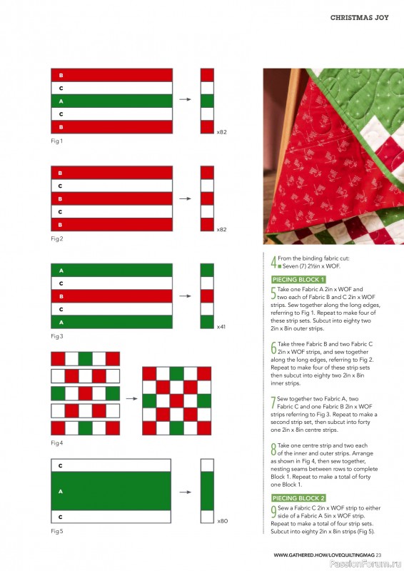 Коллекция проектов для рукодельниц в журнале «Love Patchwork & Quilting №155 2025»
