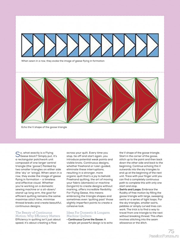 Коллекция проектов для рукодельниц в журнале «Quilters Companion №135 2025»