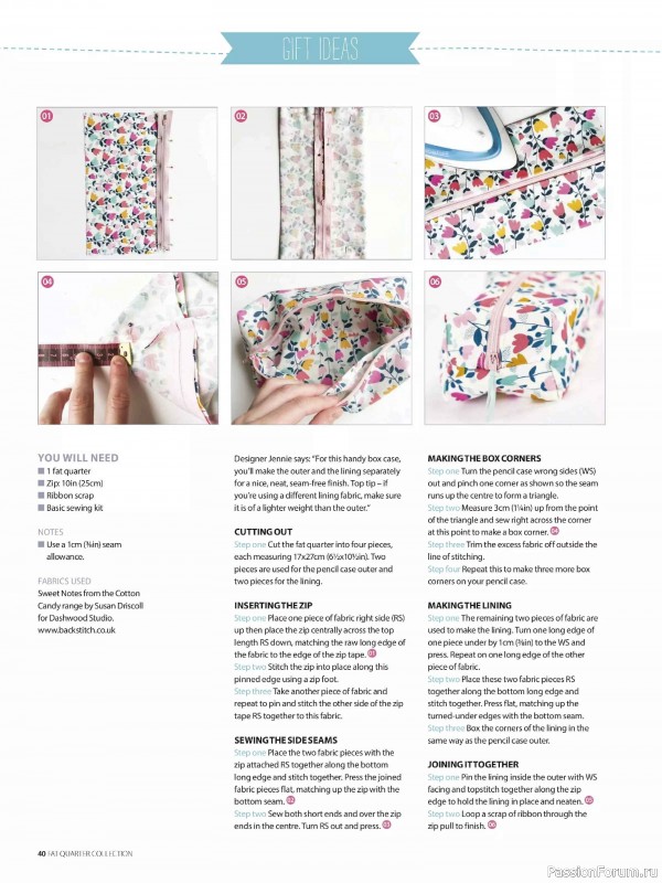 Коллекция проектов для рукодельниц в журнале «Simply Sewing Special 2026».