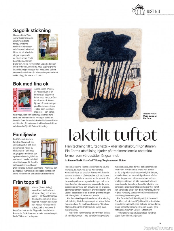 Коллекция проектов для рукодельниц в журнале &laquo;Stickat & Sant №1 2026&raquo;