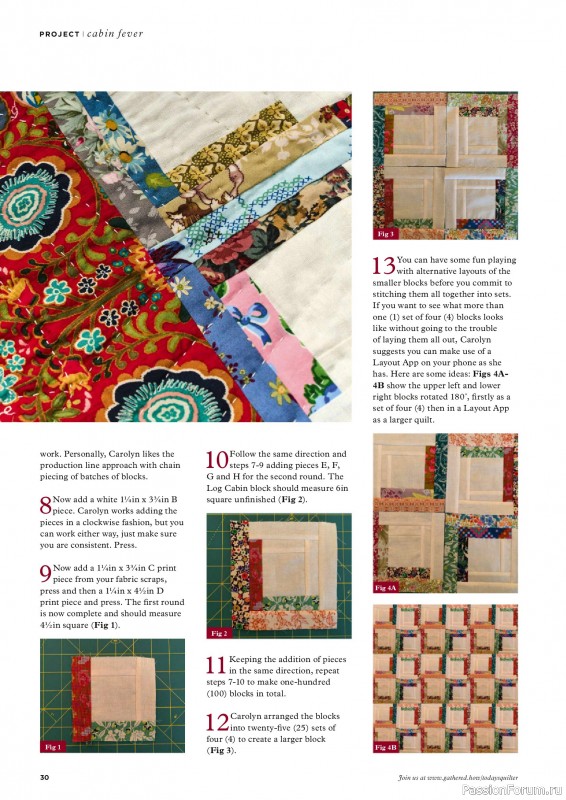 Коллекция проектов для рукодельниц в журнале «Todays Quilter №125 2025»
