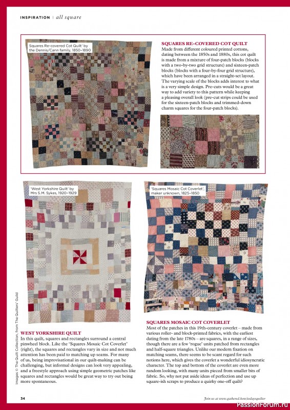 Коллекция проектов для рукодельниц в журнале &laquo;Todays Quilter №139 2026&raquo;