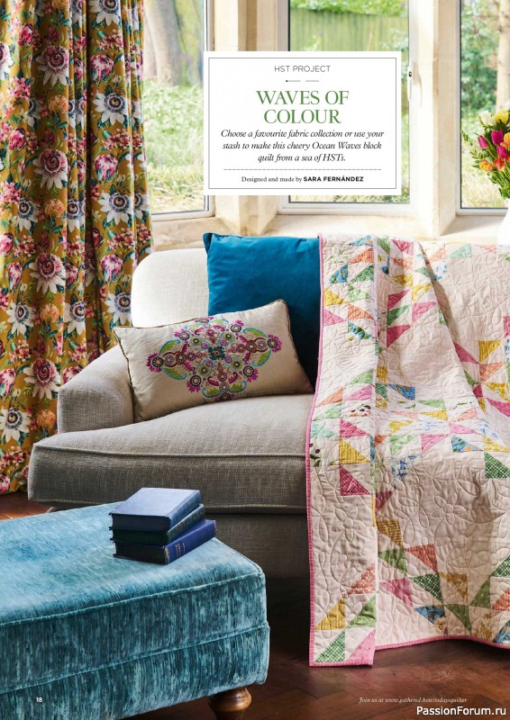 Коллекция проектов для рукодельниц в журнале &laquo;Todays Quilter №140 2026&raquo;
