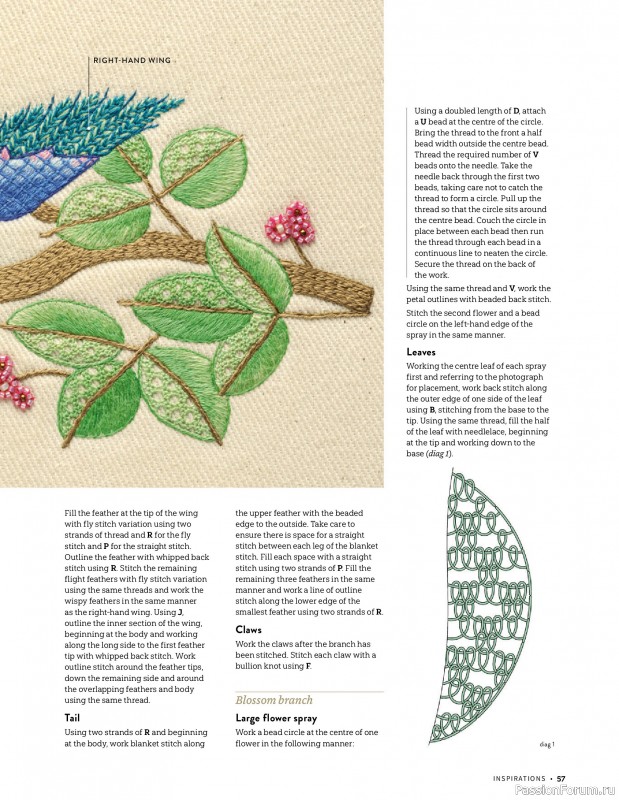 Коллекция вышивки в журнале &laquo;Inspirations №129 2026&raquo;