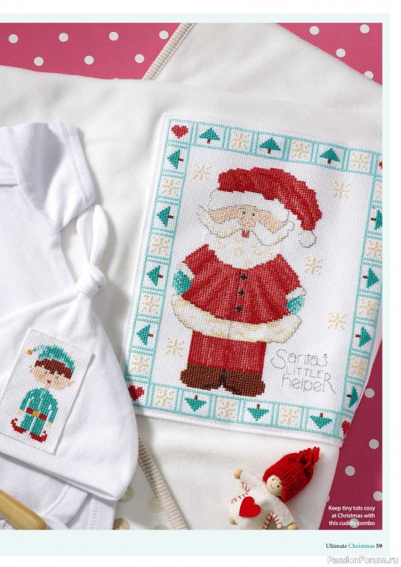 Коллекция вышивки в журнале «Ultimate CrossStitch – Christmas 2026»