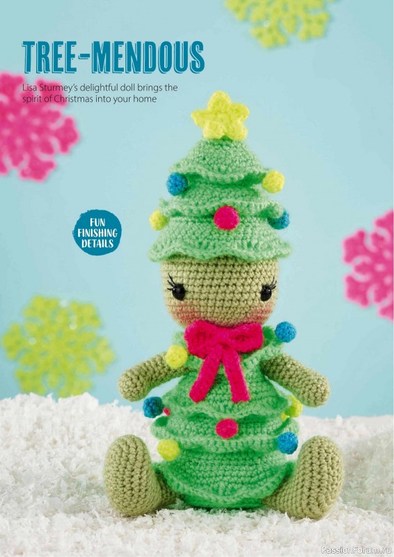 Вязаные проекты крючком в журнале «Your Crochet Christmas - 2025»