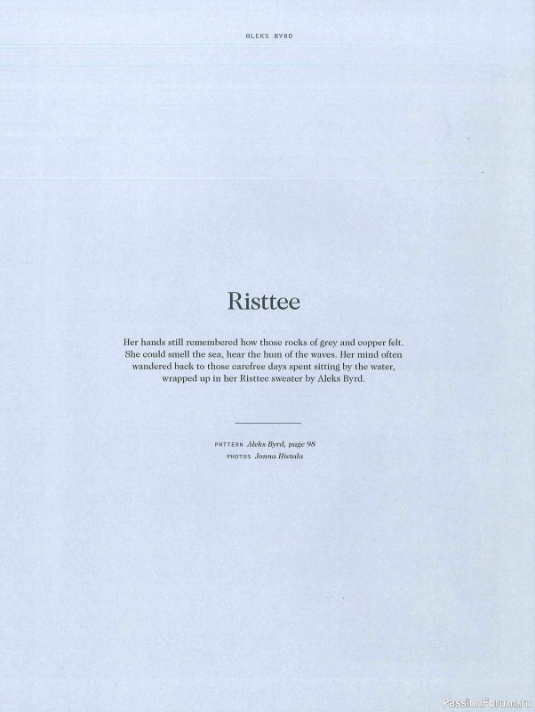 Вязаные проекты в журнале «Laine Magazine №9 2019 Autumn-Winter»