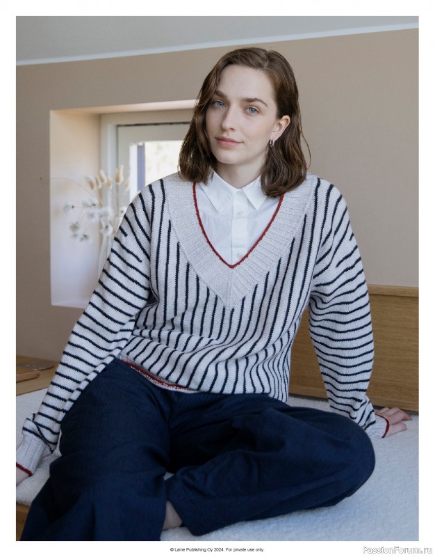 Вязаные проекты в журнале &laquo;Laine Nordic Knits 2024&raquo;
