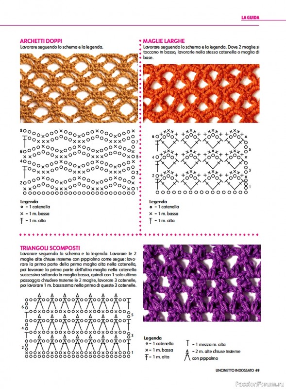 Вязаные проекты в журнале «Uncinetto Indossato №1 2023»