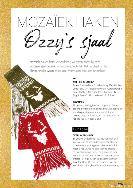 Коллекция проектов для рукодельниц в журнале «HobbyHandig №257 2025»