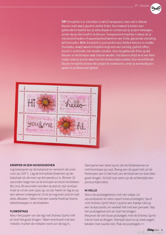 Коллекция проектов для рукодельниц в журнале &laquo;HobbyHandig №258 2026&raquo;