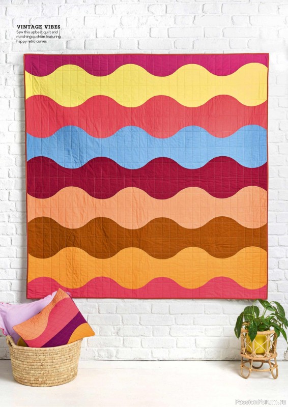 Коллекция проектов для рукодельниц в журнале &laquo;Love Patchwork & Quilting №158 2025&raquo;