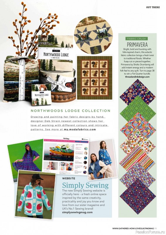 Коллекция проектов для рукодельниц в журнале «Love Patchwork & Quilting №165 2026»