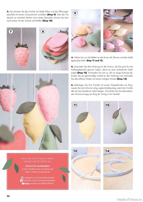 Коллекция проектов для рукодельниц в журнале «Patchwork & Nähen №2 2026»