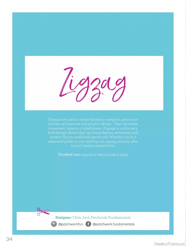 Коллекция проектов для рукодельниц в журнале «Quilters Companion №136 2025»