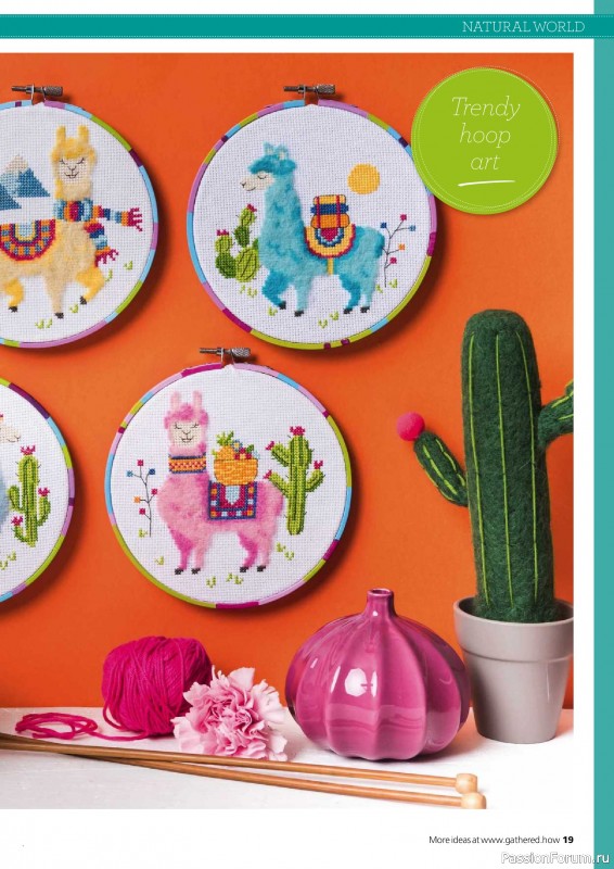 Коллекция вышивки в журнале «Ultimate CrossStitch Collection - Contemporary 2026»