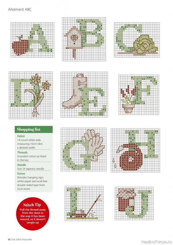 Коллекция вышивки в журнале «Cross Stitch Favourites - Spring 2023»