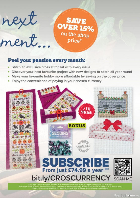 Коллекция вышивки в журнале «CrossStitcher №440 2026»