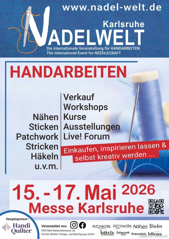 Коллекция вышивки в журнале &laquo;Kreuzstich Motive №33 2026&raquo;