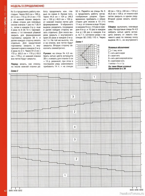 Вязаные модели крючком в журнале «Модное вязание №3 2022»