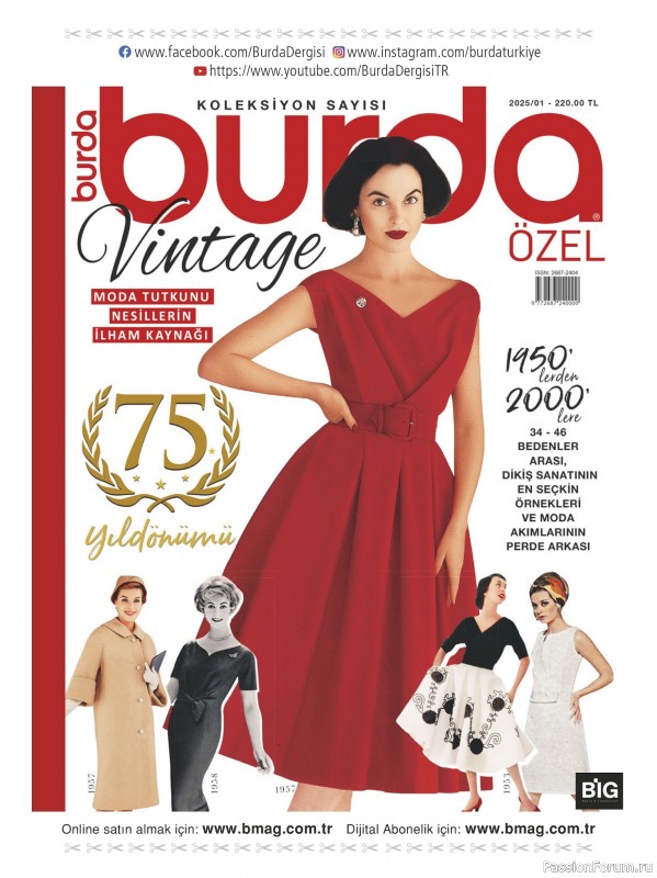 Вязаные модели в журнале &laquo;Burda Orgu №1 2026&raquo;