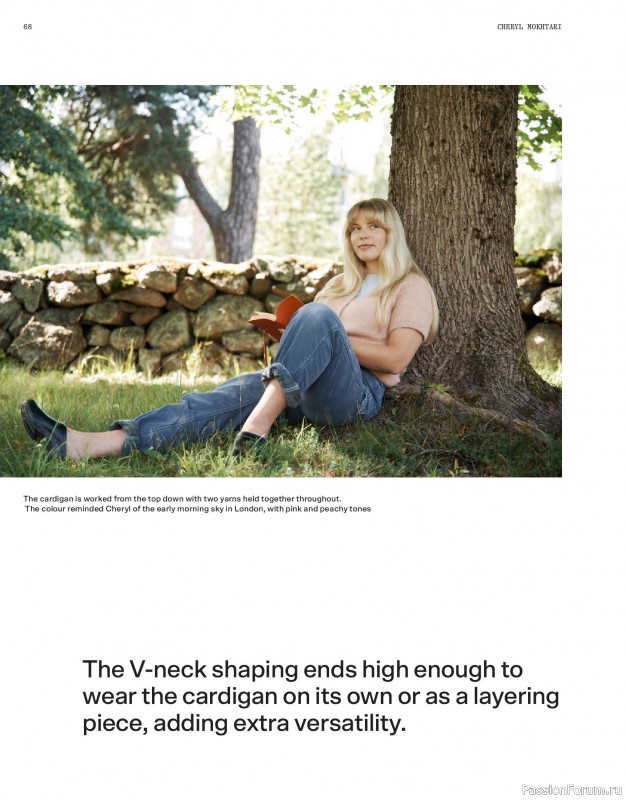 Вязаные модели в журнале «Laine Magazine №24 2025 Spring»