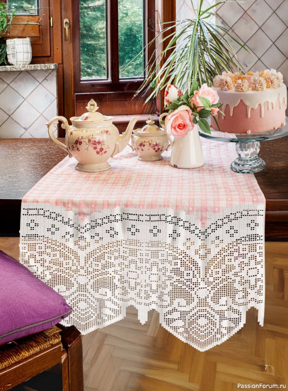 Вязаные проекты крючком в журнале «Profilo Filet №11 2026»