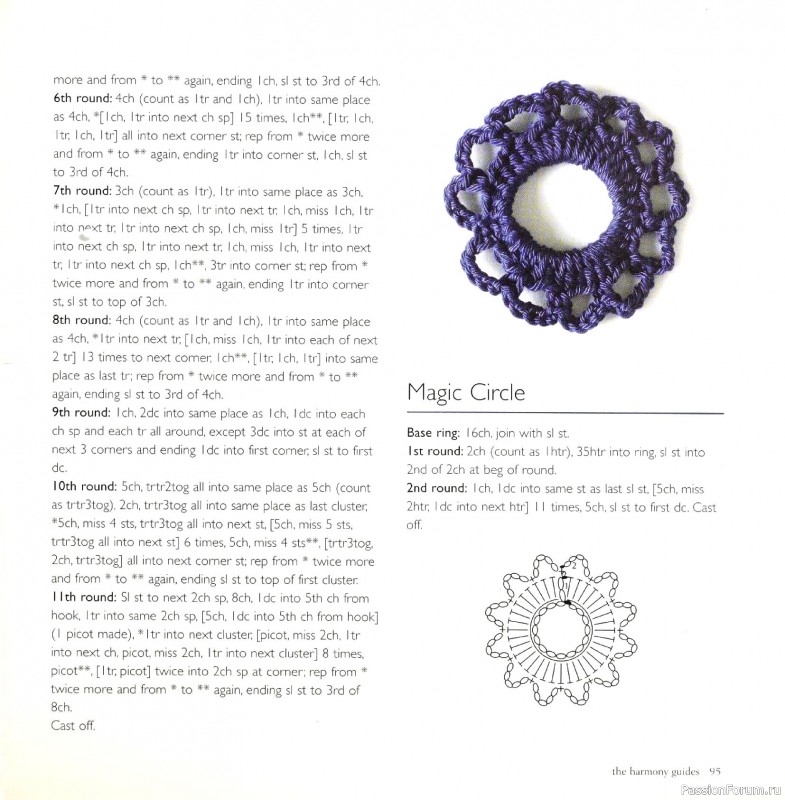 Вязаные проекты в книге &laquo;Crochet Stitch Motifs&raquo;.