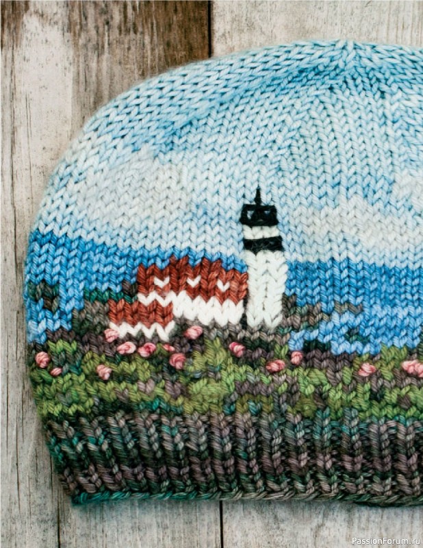 Вязаные проекты в книге «Knitting the U.S.A.». Часть 1