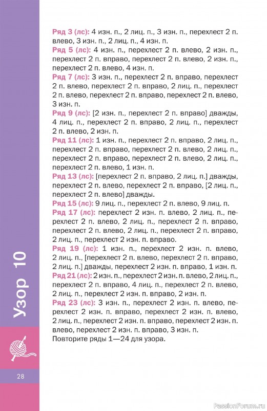 Вязаные проекты в книге «Объемные узоры спицами»